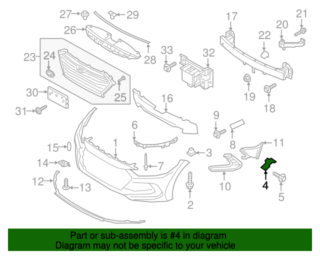 GENUINE Front Bumper Bracket LEFT DRIVER for 17-18 Hyundai Elantra 86513F2000