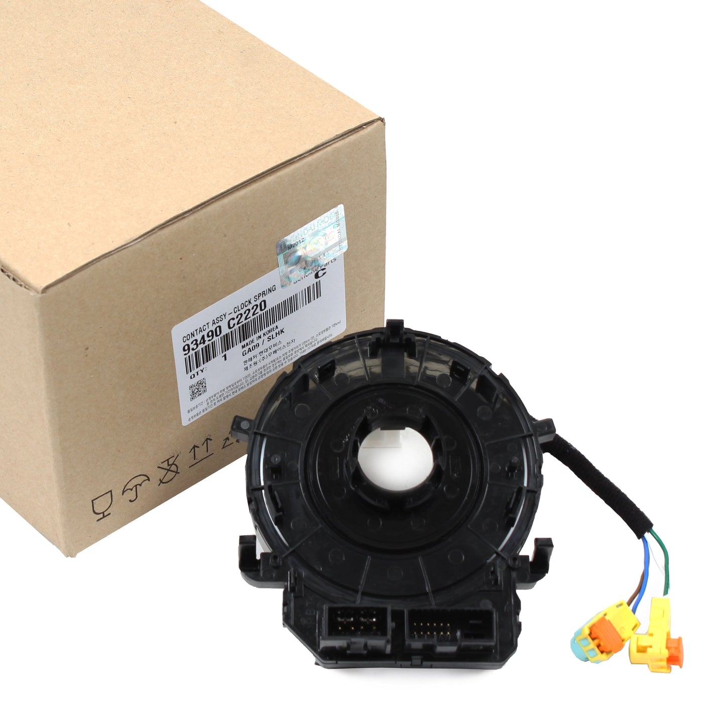 GENUINE SRS Clock Spring W/O Heated for 2015-2017 Hyundai Sonata 93490C2220