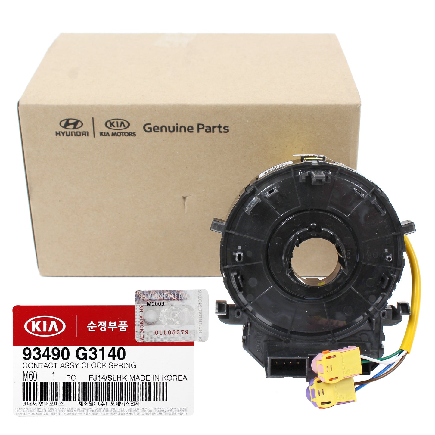 GENUINE SRS Steering Wheel Clock Spring for 2020 2021 Kia Forte 93490G3140