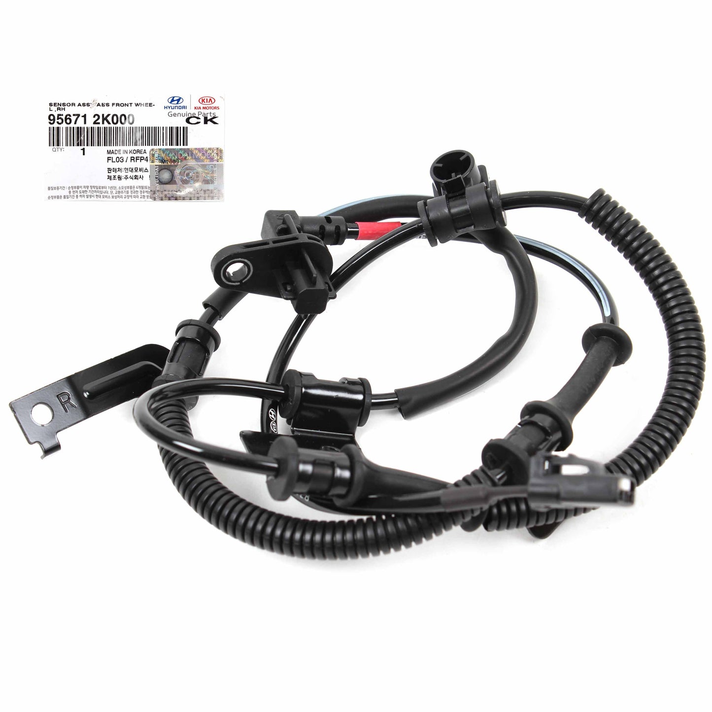 OEM ABS Wheel Speed Sensor FRONT RIGHT PASSENGER for 10-13 Kia Soul 956712K000