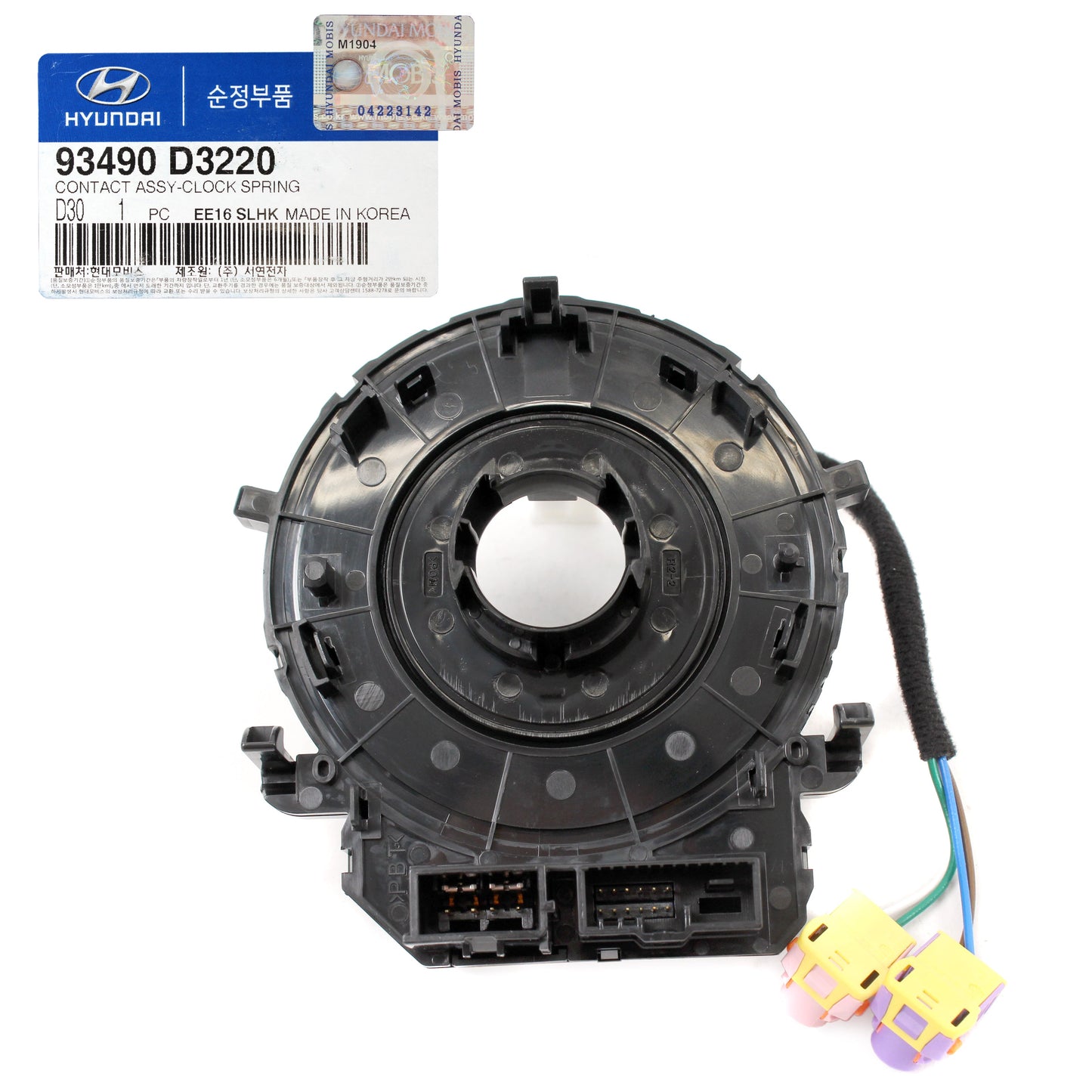 OEM SRS Air Bag Clock Spring W/O Heated for 16-18 Hyundai Tucson 93490D3220