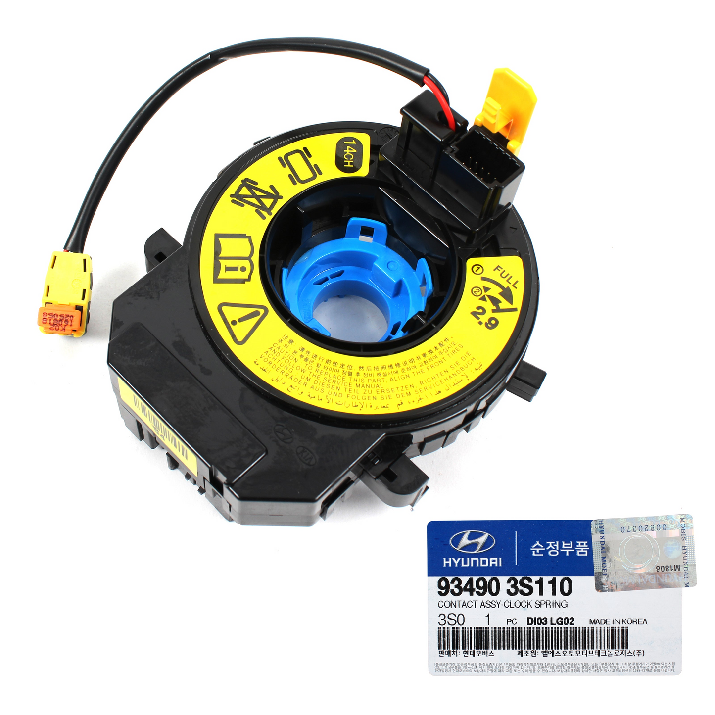 GENUINE Contact Assembly Clock Spring OEM 934903S110