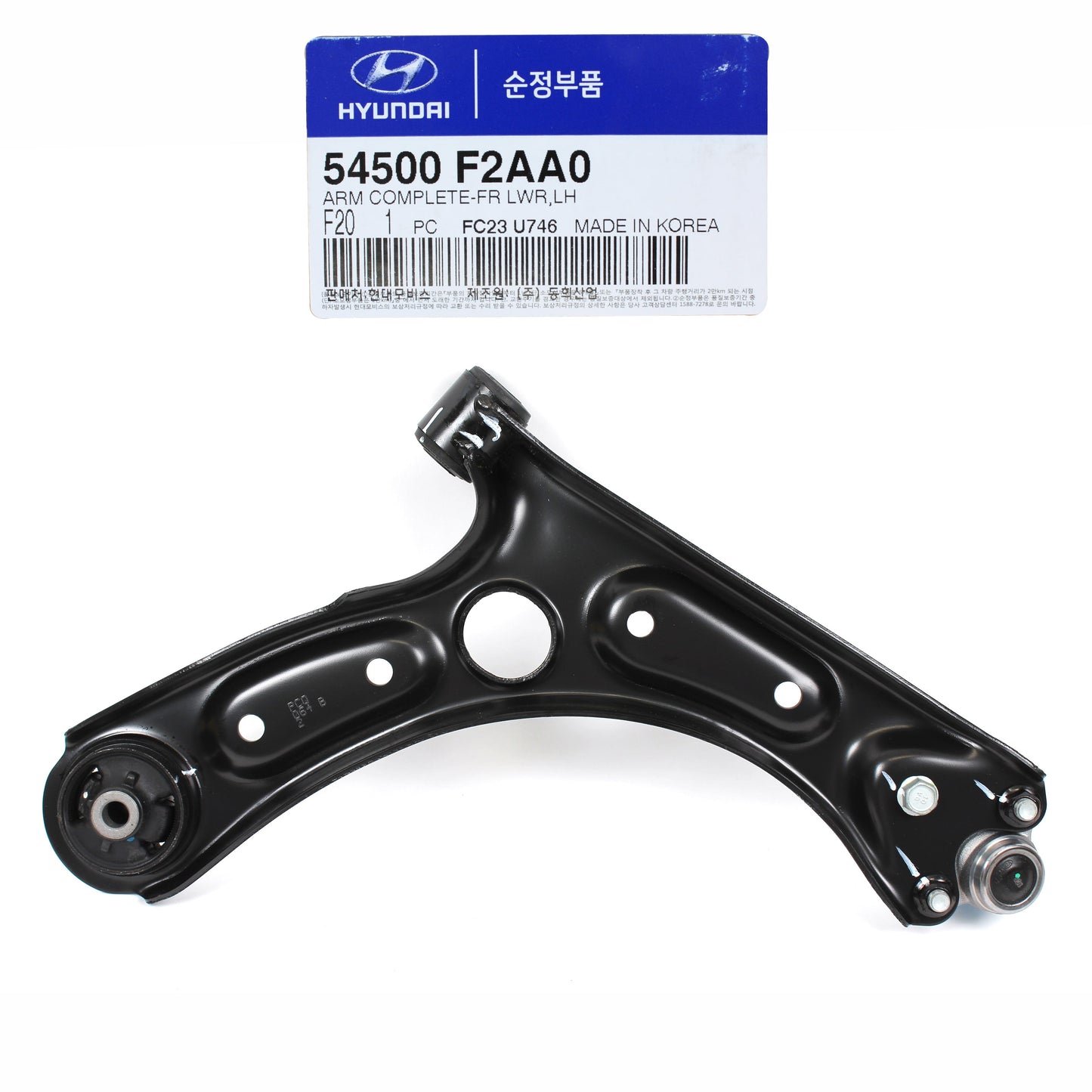 GENUINE Control Arm FRONT LEFT DRIVER for 2019-2023 Kia Forte 54500F2AA0