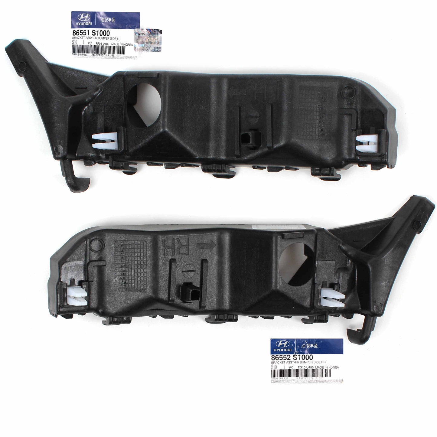 GENUINE Front Bumper Bracket RIGHT PASSENGER for 2019-2020 Santa Fe 86552S1000