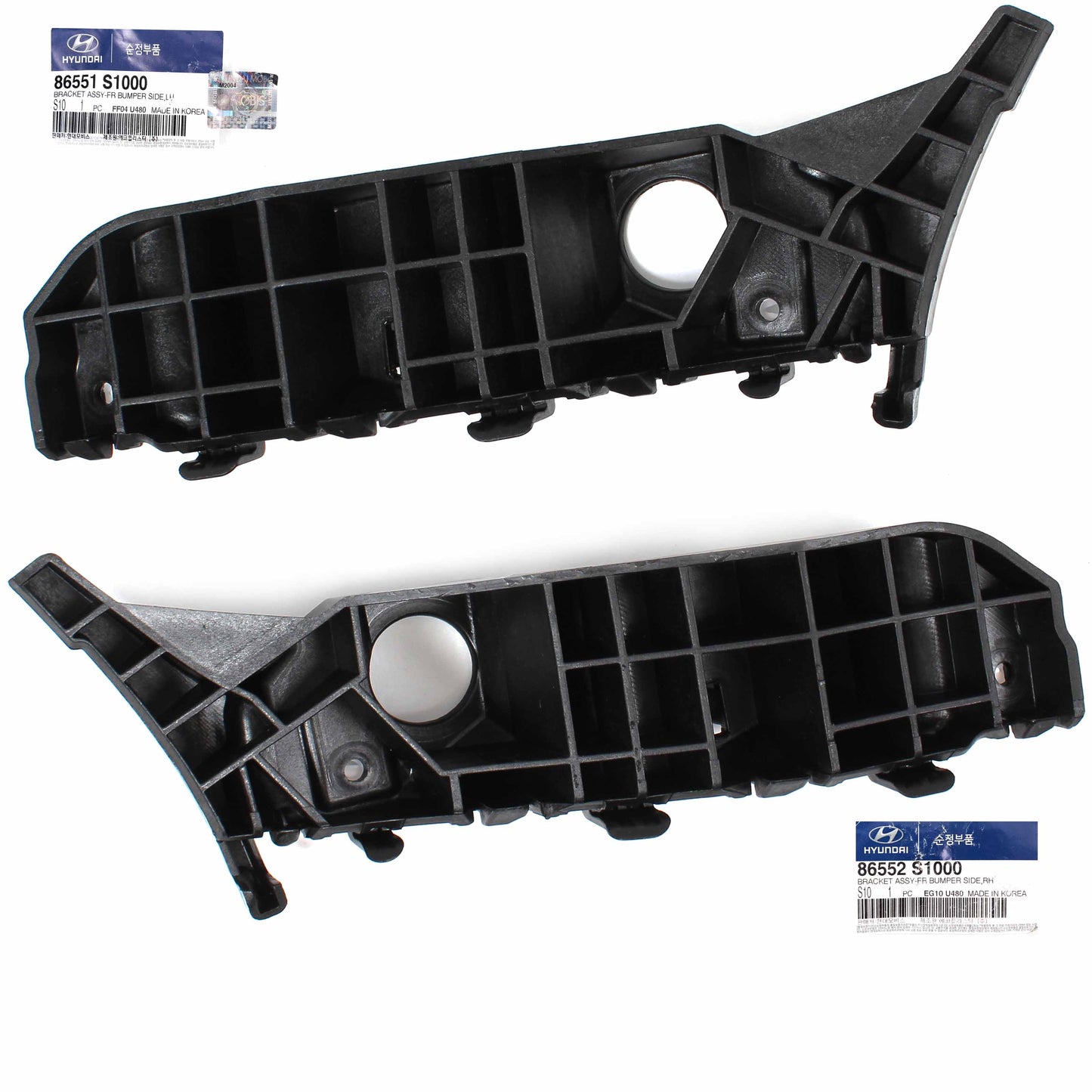 GENUINE Front Bumper Bracket RIGHT PASSENGER for 2019-2020 Santa Fe 86552S1000