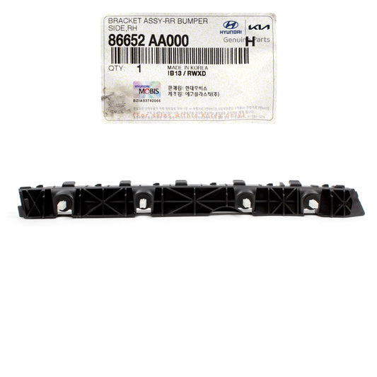 GENUINE Rear Bumper Side Bracket RIGHT RH for 21-23 Hyundai Elantra 86652AA000
