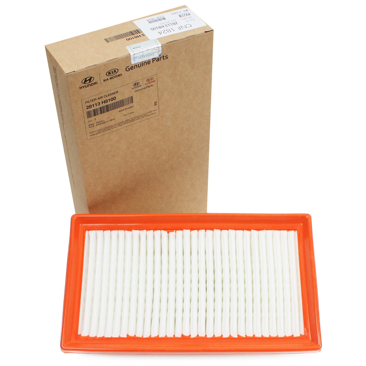 GENUINE Air Filter for 2018-2020 Hyundai Accent 2018-2021 Kia Rio 28113H8100