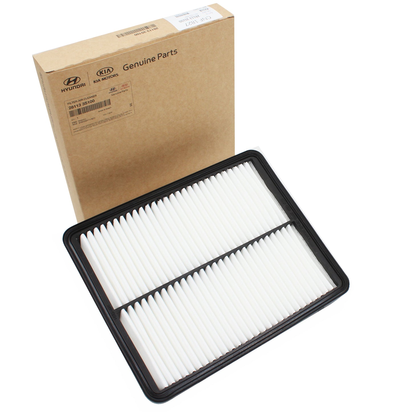 GENUINE Air Filter for 11-15 Sonata HYBRID 11-16 Cadenza Optima 281133S100
