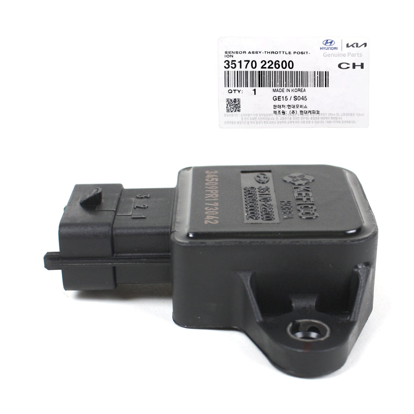 GENUINE Throttle Position Sensor Fits 2000-2010 Hyundai Kia OEM 3517022600