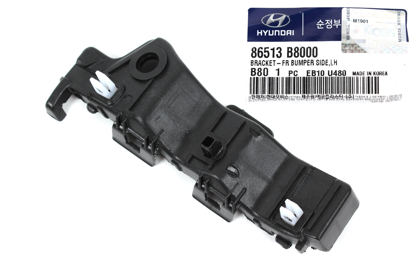 Front Bumper Bracket LEFT GENUINE for 2013-2018 Hyundai Santa Fe OEM 86513B8000