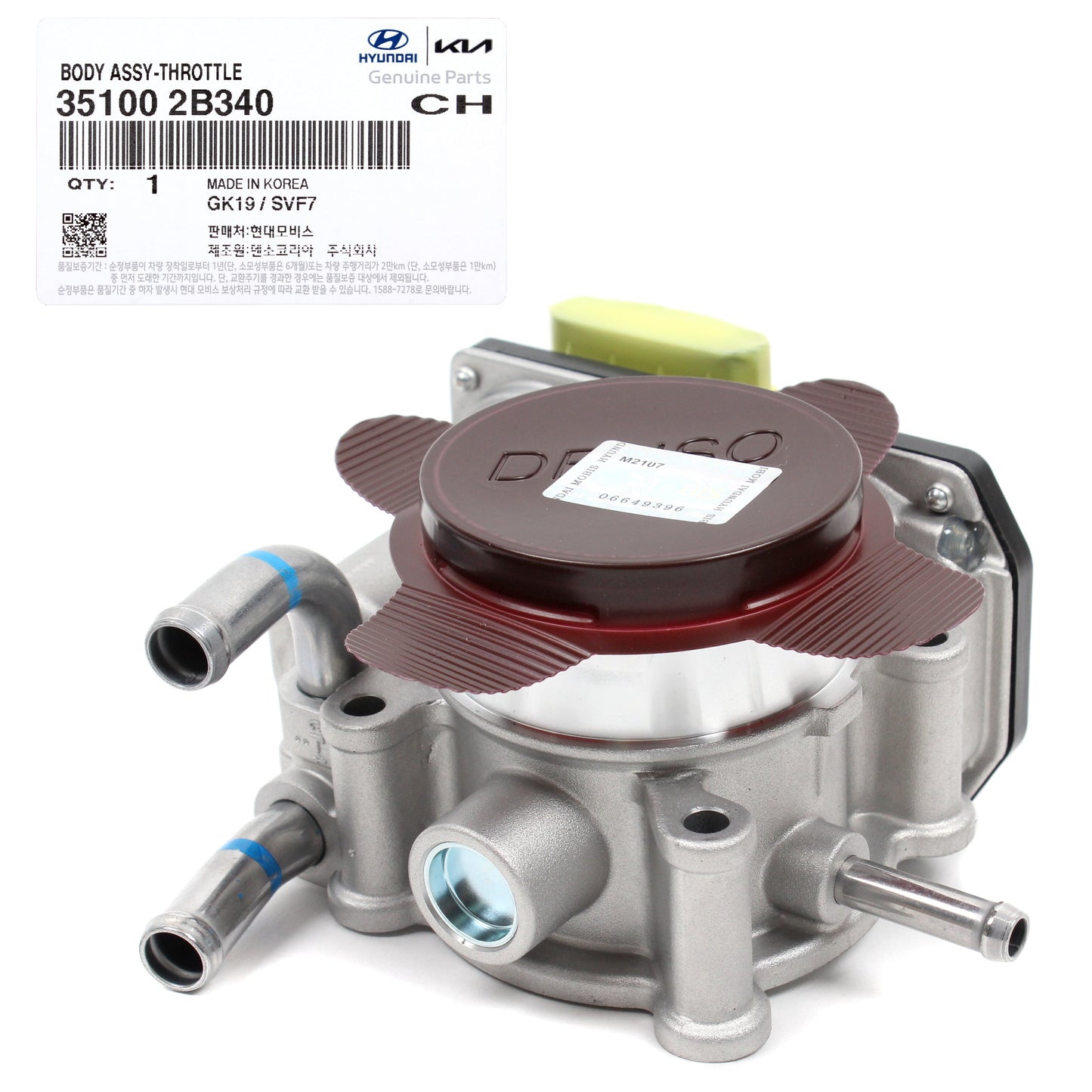 GENUINE Throttle Body for 16-20 Kia Forte5 Optima 1.6L Turbo OEM 351002B340