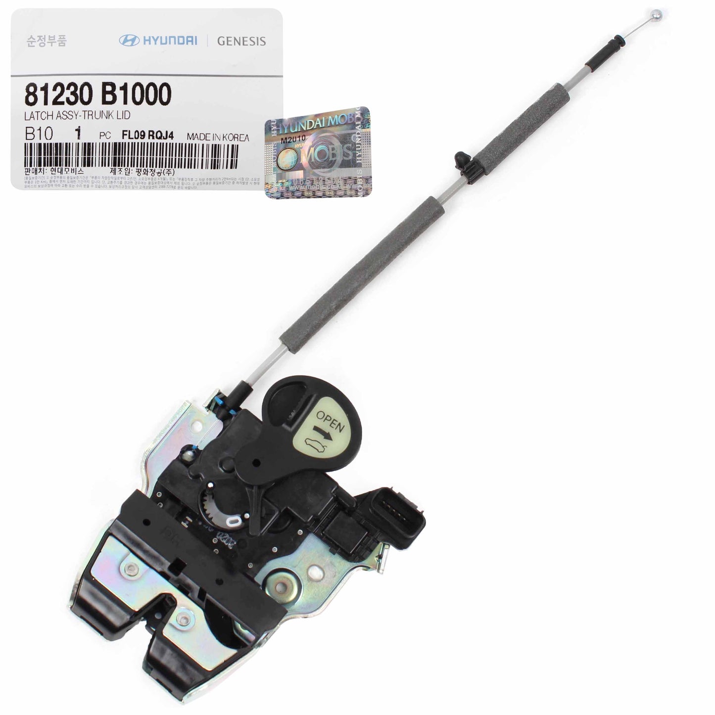 GENUINE Rear Trunk Lock Actuator for 2015-2019 Hyundai Genesis G80 81230B1000
