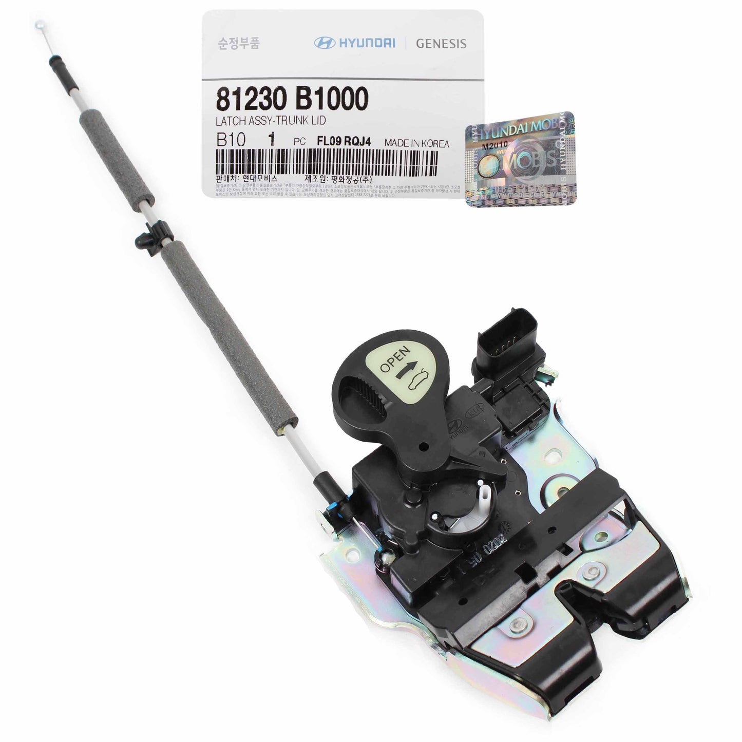 GENUINE Rear Trunk Lock Actuator for 2015-2019 Hyundai Genesis G80 81230B1000