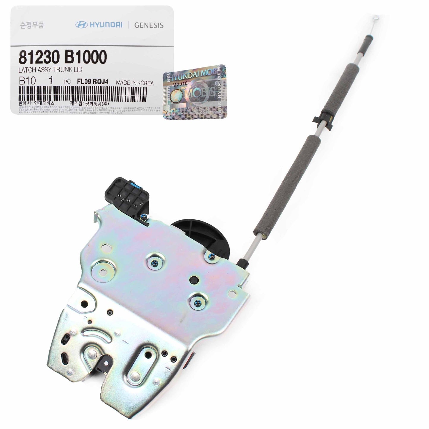 GENUINE Rear Trunk Lock Actuator for 2015-2019 Hyundai Genesis G80 81230B1000