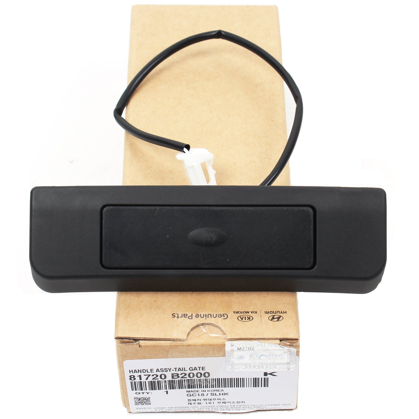 GENUINE Trunk Tailgate Liftgate Release Handle for 14-19 Kia Soul 81720B2000