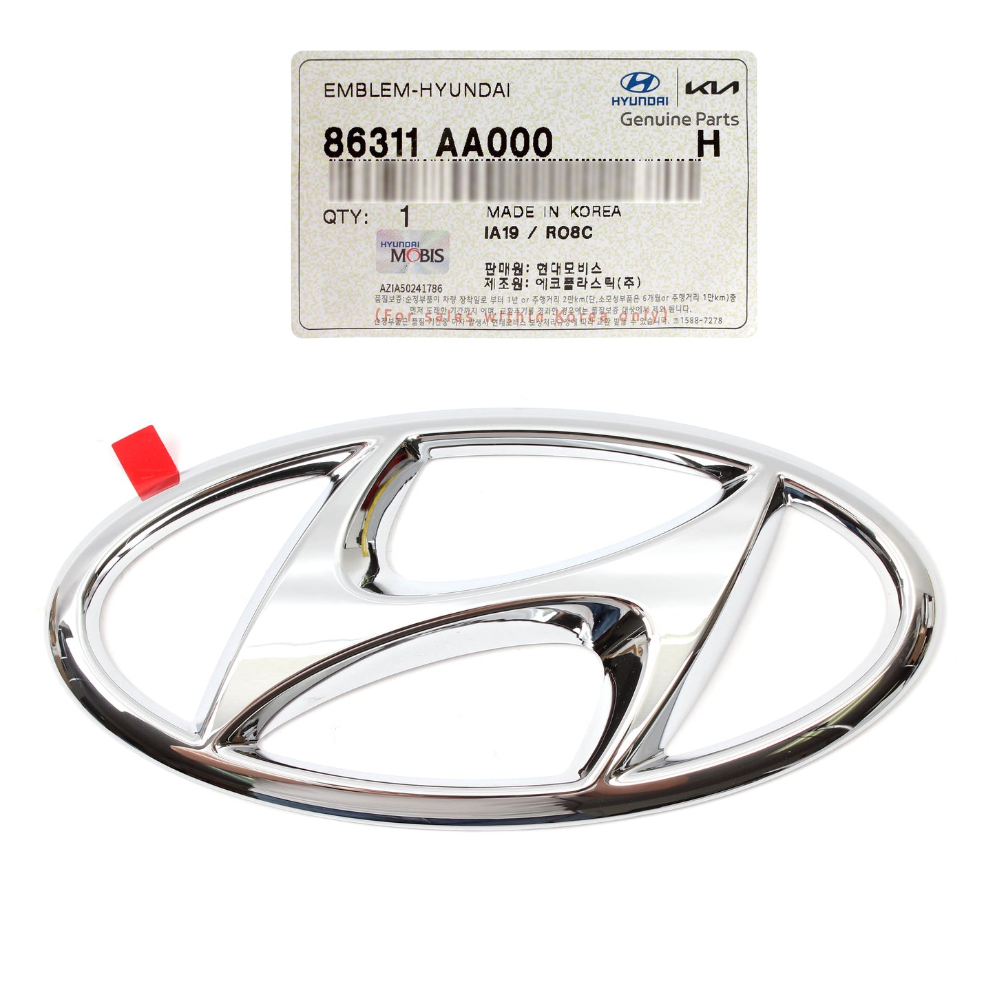 GENUINE Side View Mirror Glass LEFT for 2021-2023 Hyundai Elantra 86311AA000