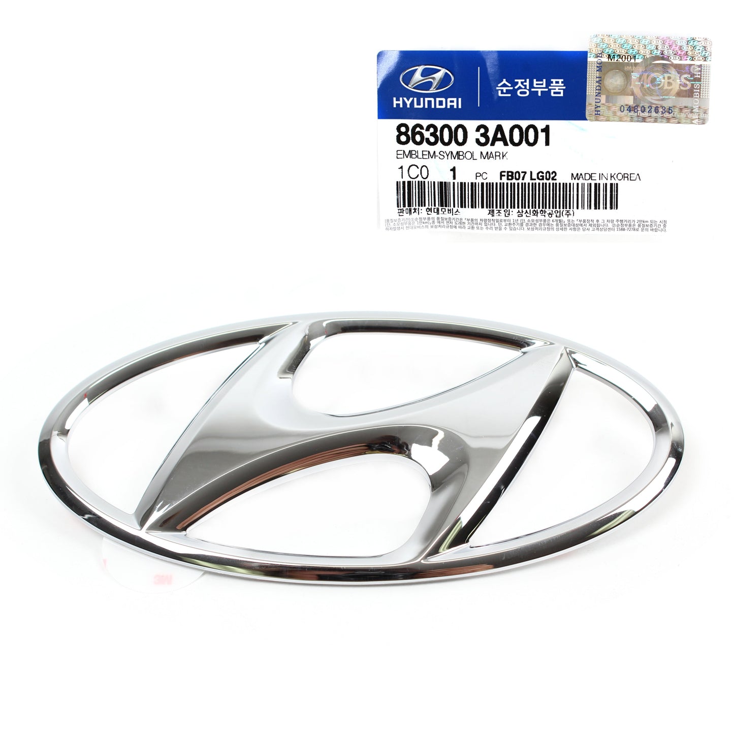 Front Grille Emblem for 2006-2011 Hyundai Accent Elantra GENUINE 863003A001