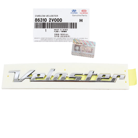 GENUINE Rear Emblem Nameplate Badge for 2012-2017 Hyundai Veloster 863102V000