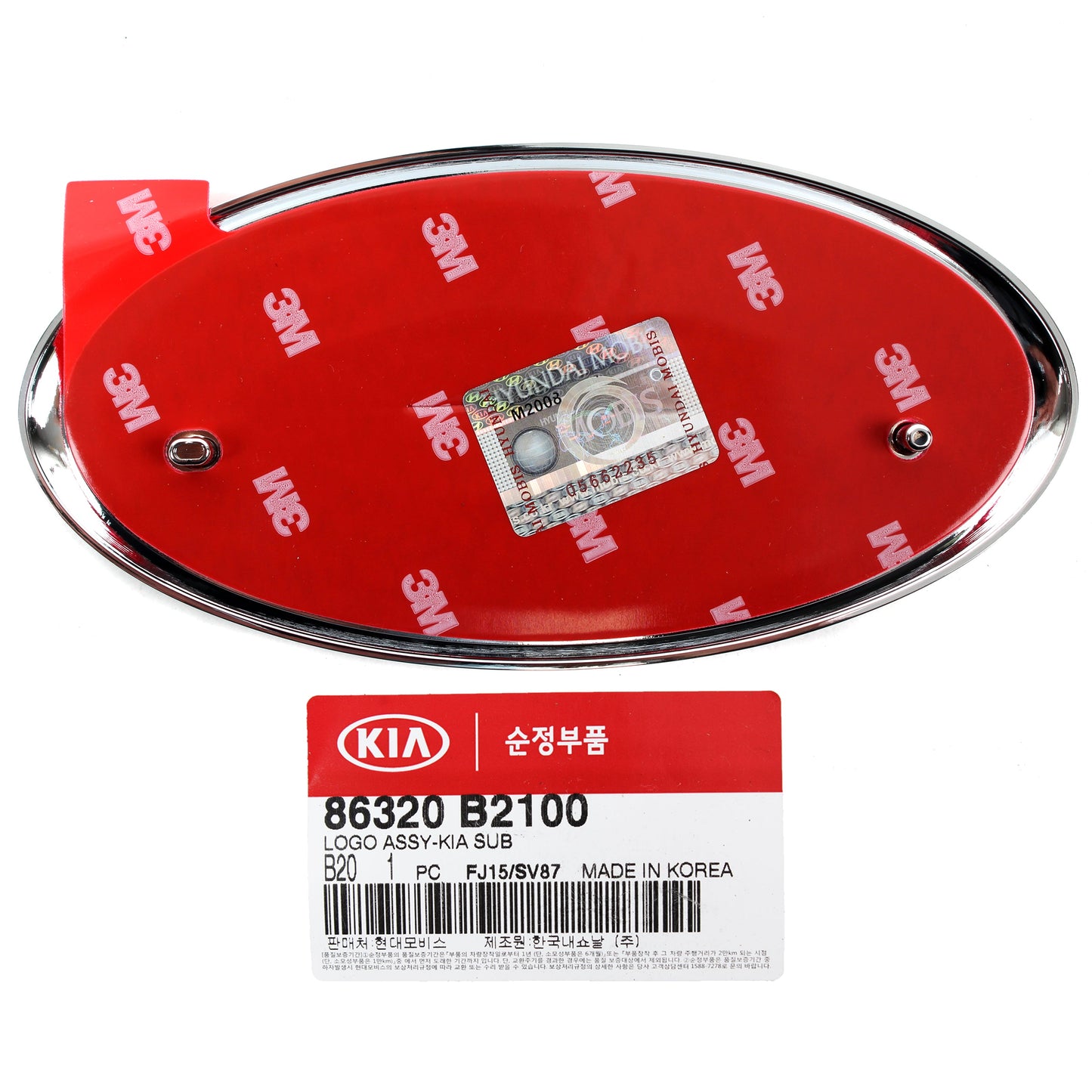 GENUINE Rear Trunk Lid Emblem Badge for 2014-20 Kia Sedona Soul 86320B2100