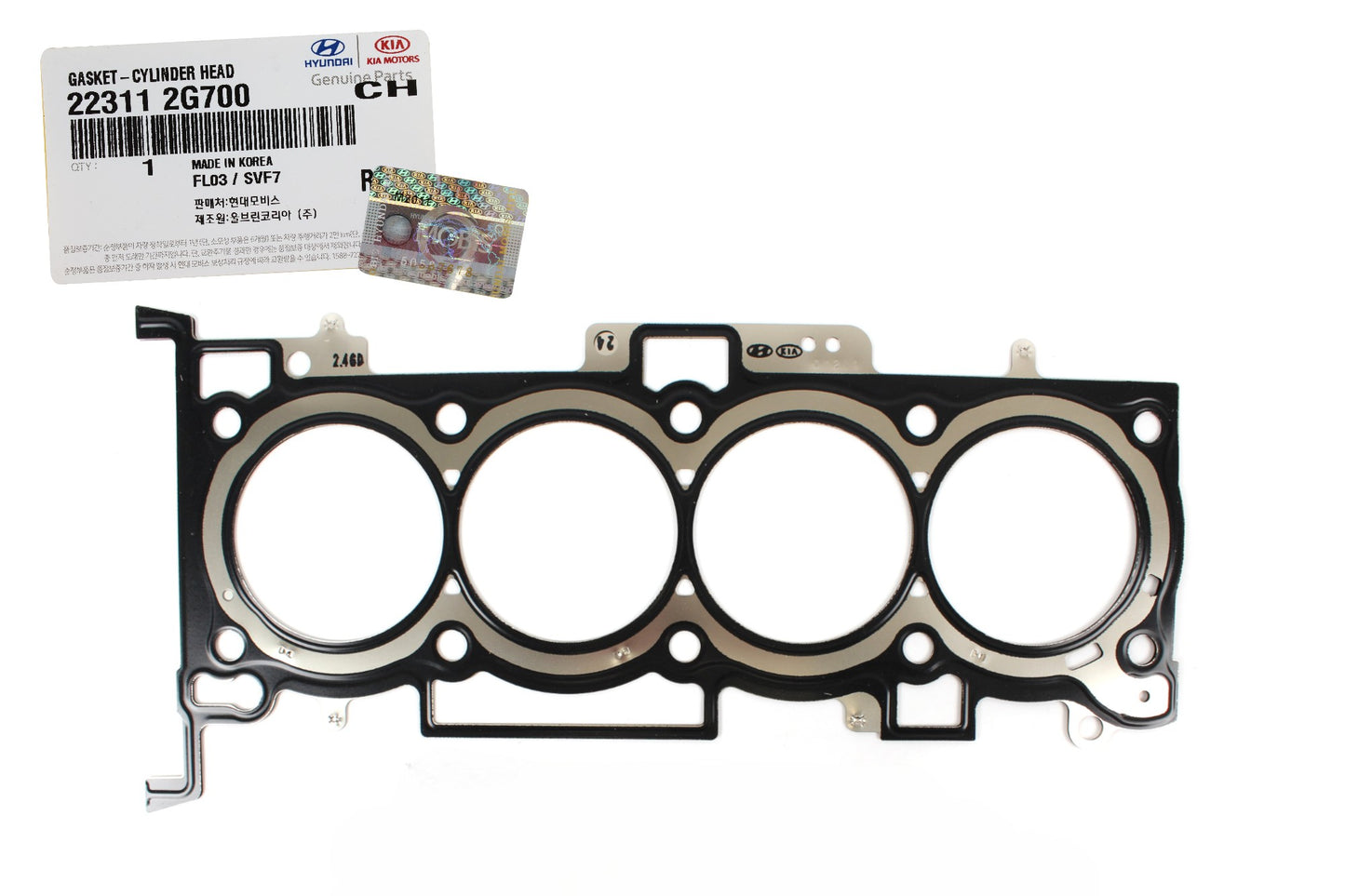 GENUINE Cylinder Head Gasket for 11-16 Hyundai Kia 2.4L 223112G700