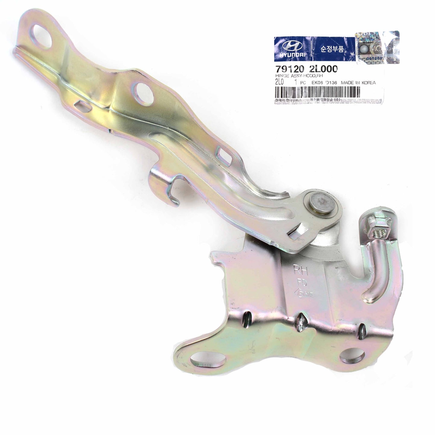 OEM Hood Hinge RIGHT PASSENGER for 09-12 Hyundai Elantra Touring 791202L000