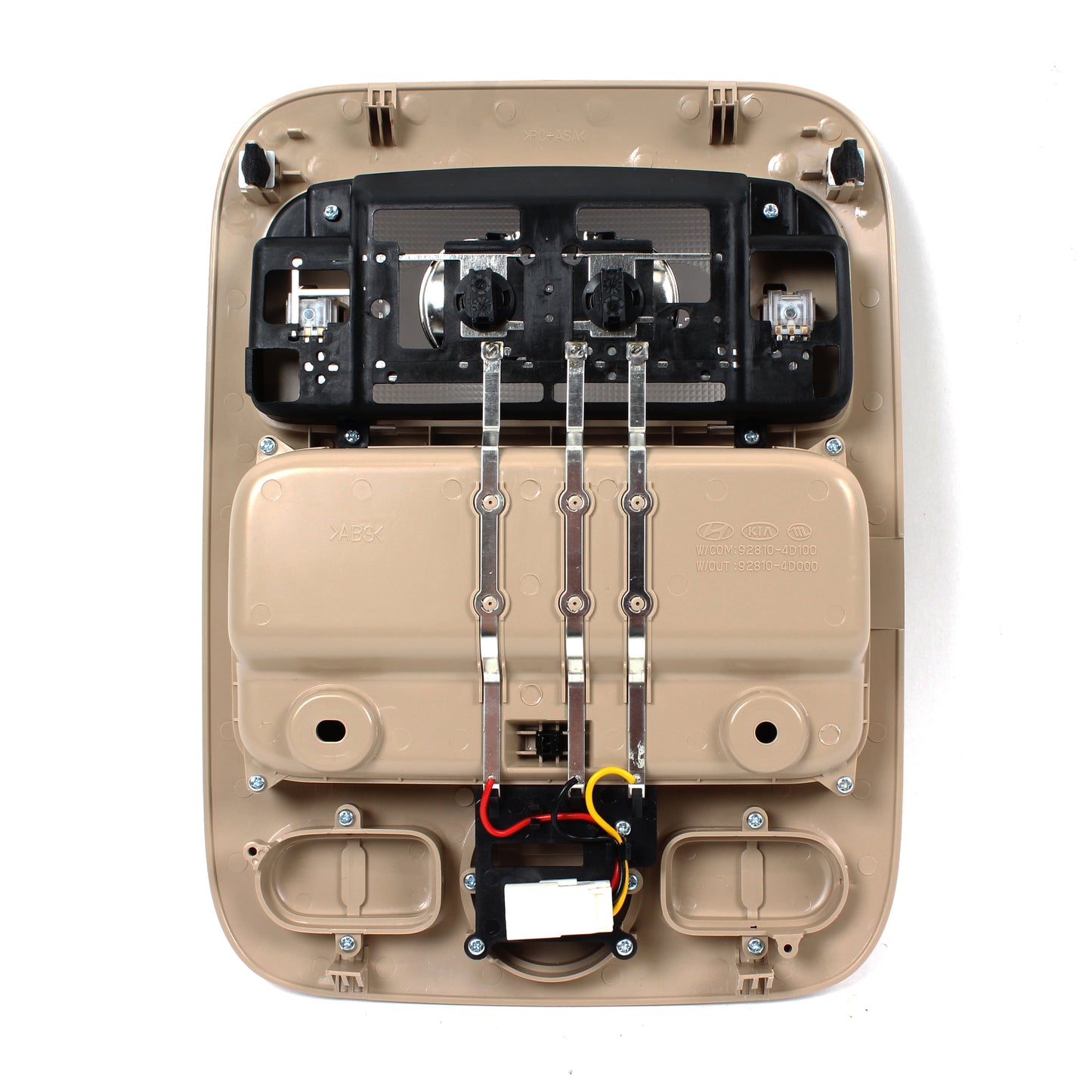 Overhead Console lamp BEIGE OEM for 2006-2014 Entourage Sedona 928104D000TW