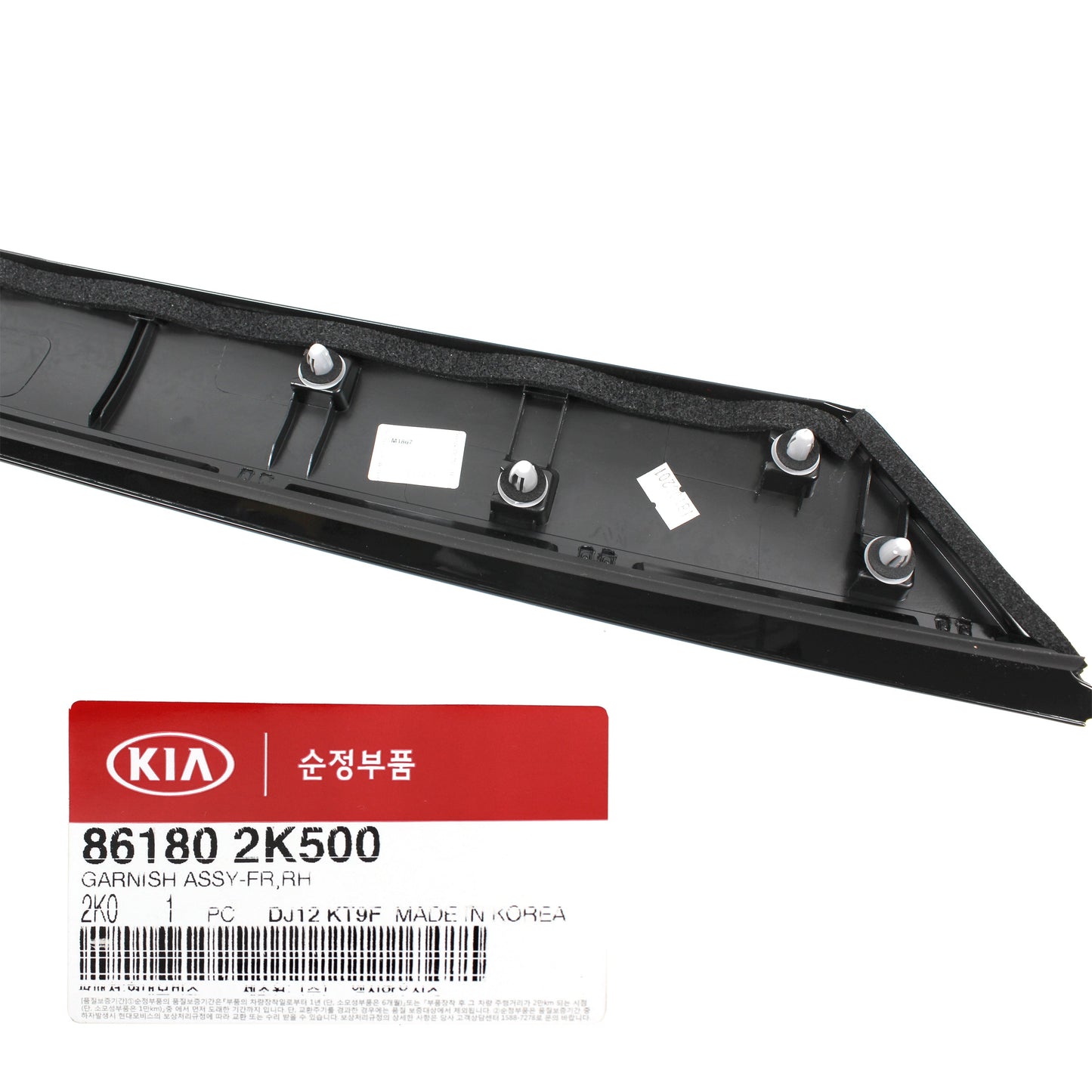 GENUINE Exterior Pillar Trim Molding Garnish RIGHT for 10-13 Kia Soul 861802K500