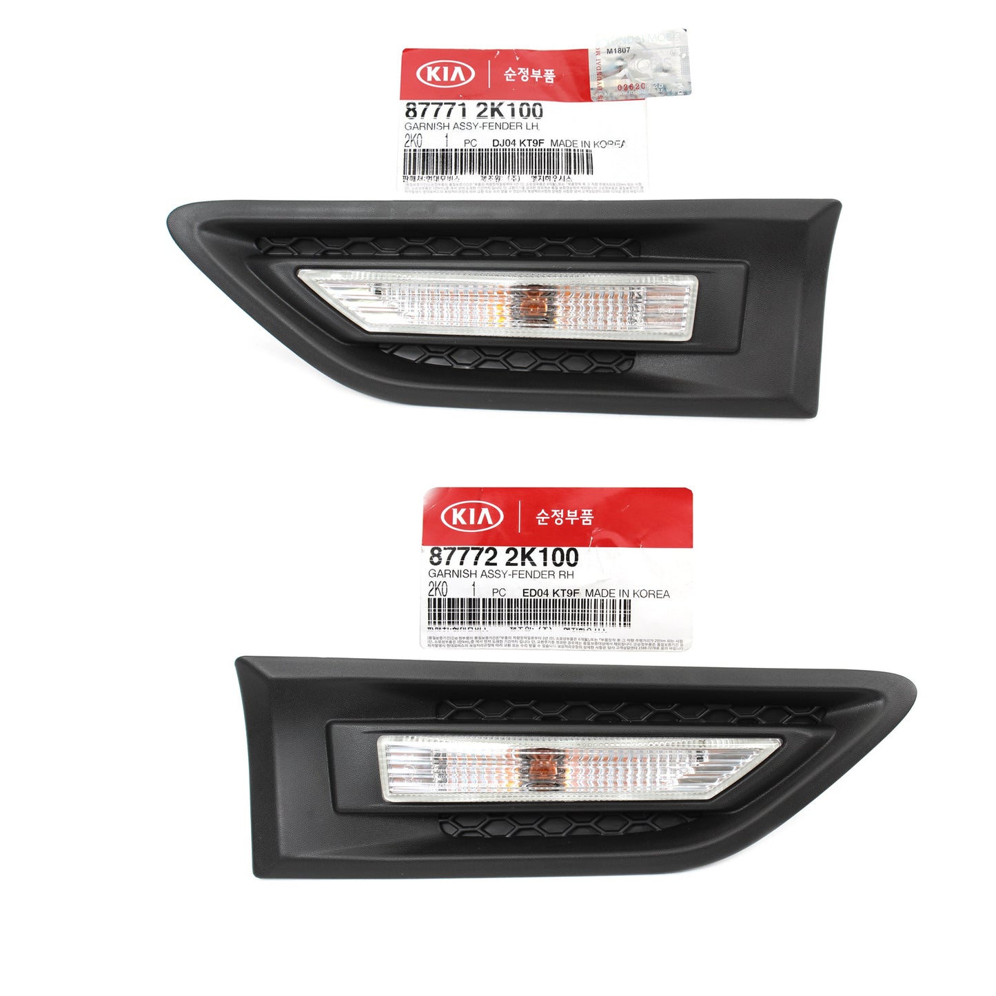 GENUINE FENDER SIDE MARKER lamp DRIVER for 2010-13 KIA SOUL OEM 877712K100