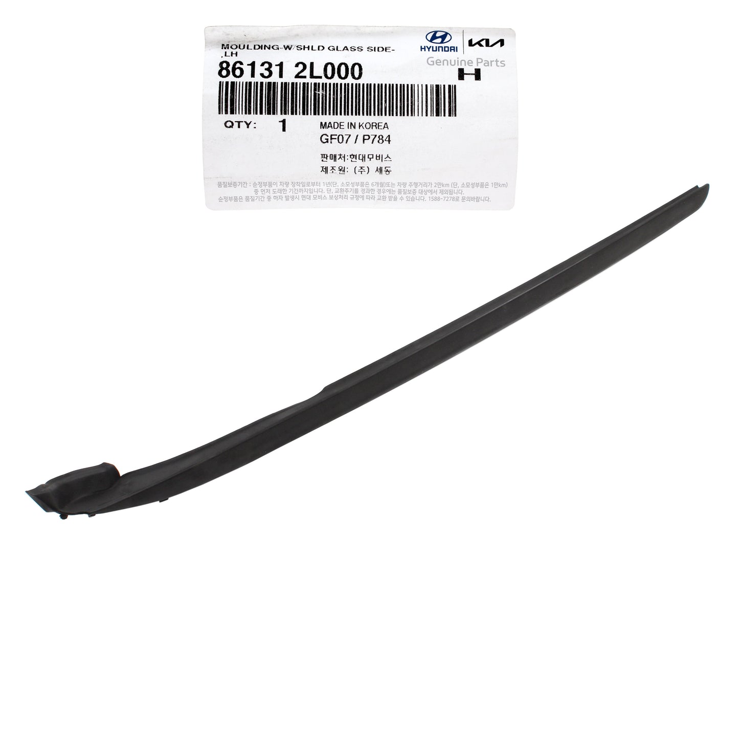 GENUINE Windshield Pillar Molding LEFT for 09-12 Elantra Touring 861312L000