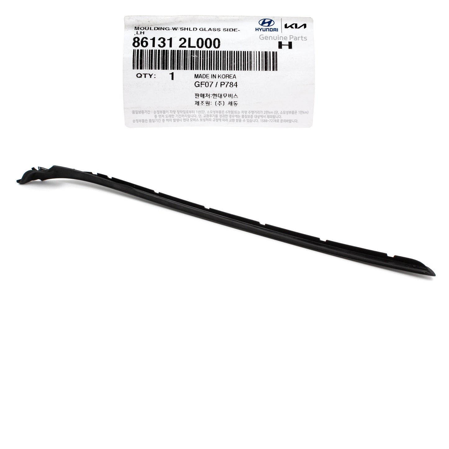 GENUINE Windshield Pillar Molding LEFT for 09-12 Elantra Touring 861312L000