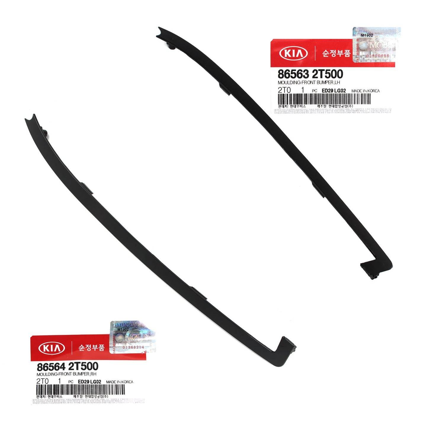 Fits 14-15 Kia Optima GENUINE Front Bumper Trim Molding DRIVER OEM 865632T500