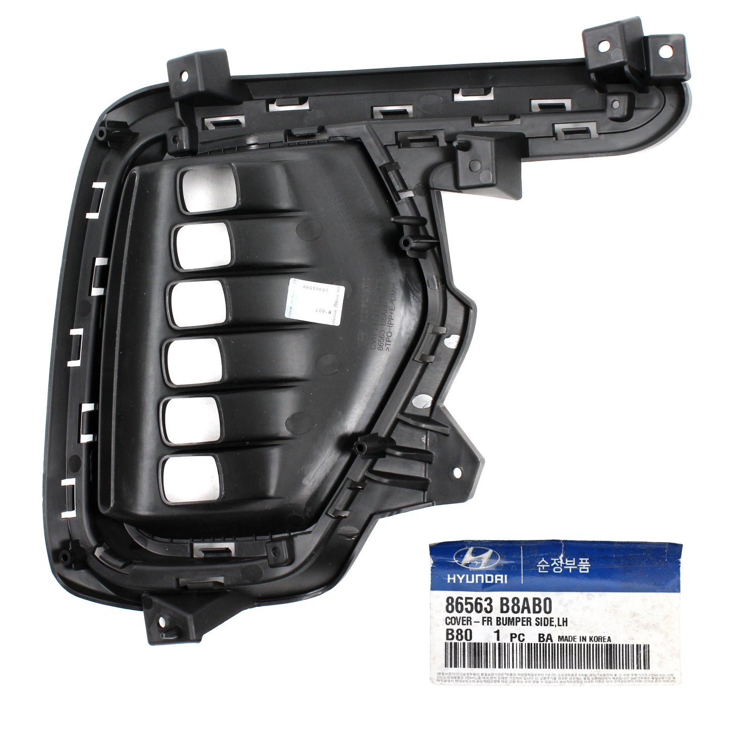 GENUINE Fog Light Cover Bezel & Molding LEFT for 17-19 Santa Fe XL 86563B8AB0