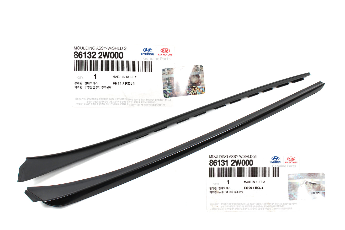 GENUINE Windshield Pillar Molding LEFT for 13-19 Hyundai Santa Fe 861312W000