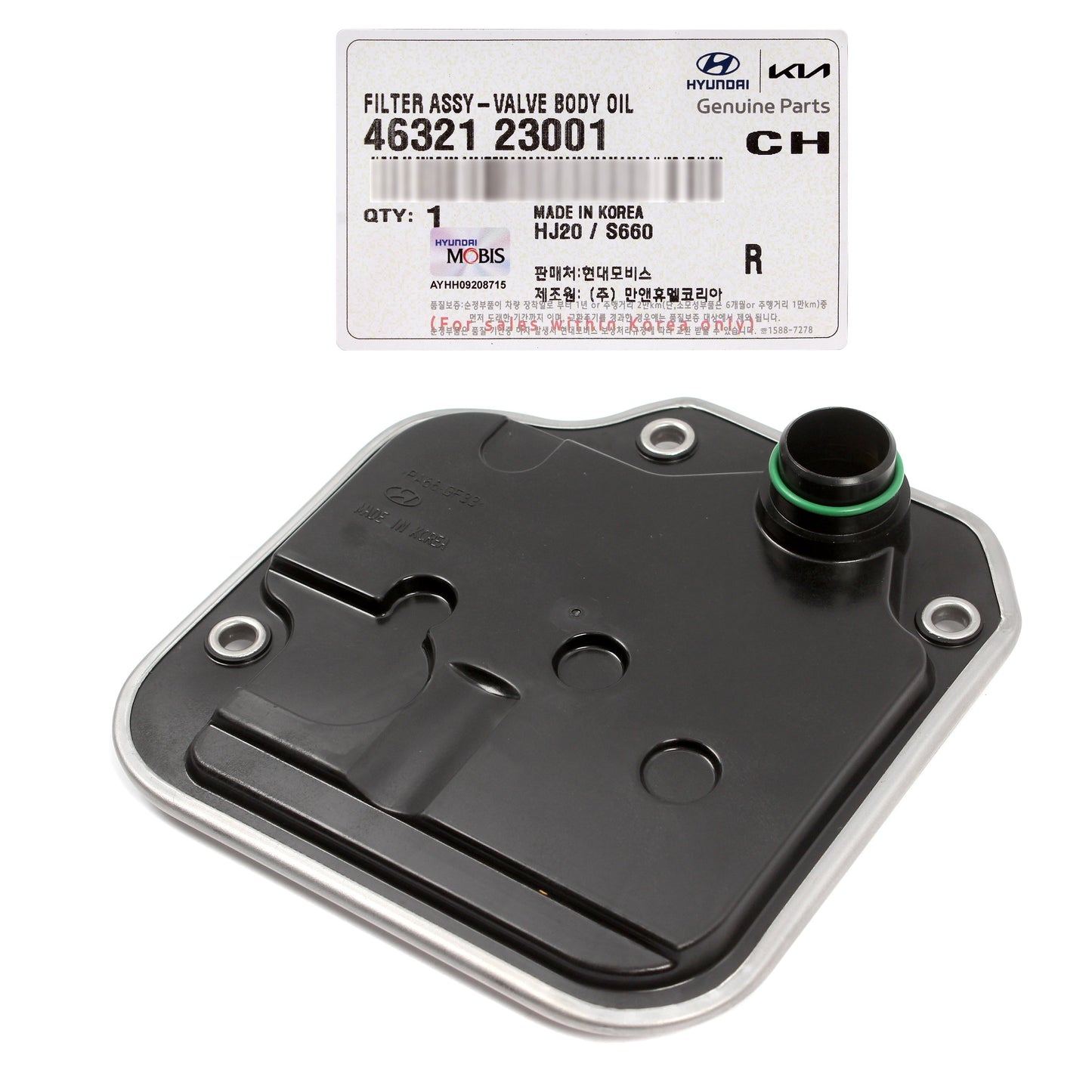 GENUINE Valve Body Filter for Elantra Forte / Koup Soul Spectra 4632123001
