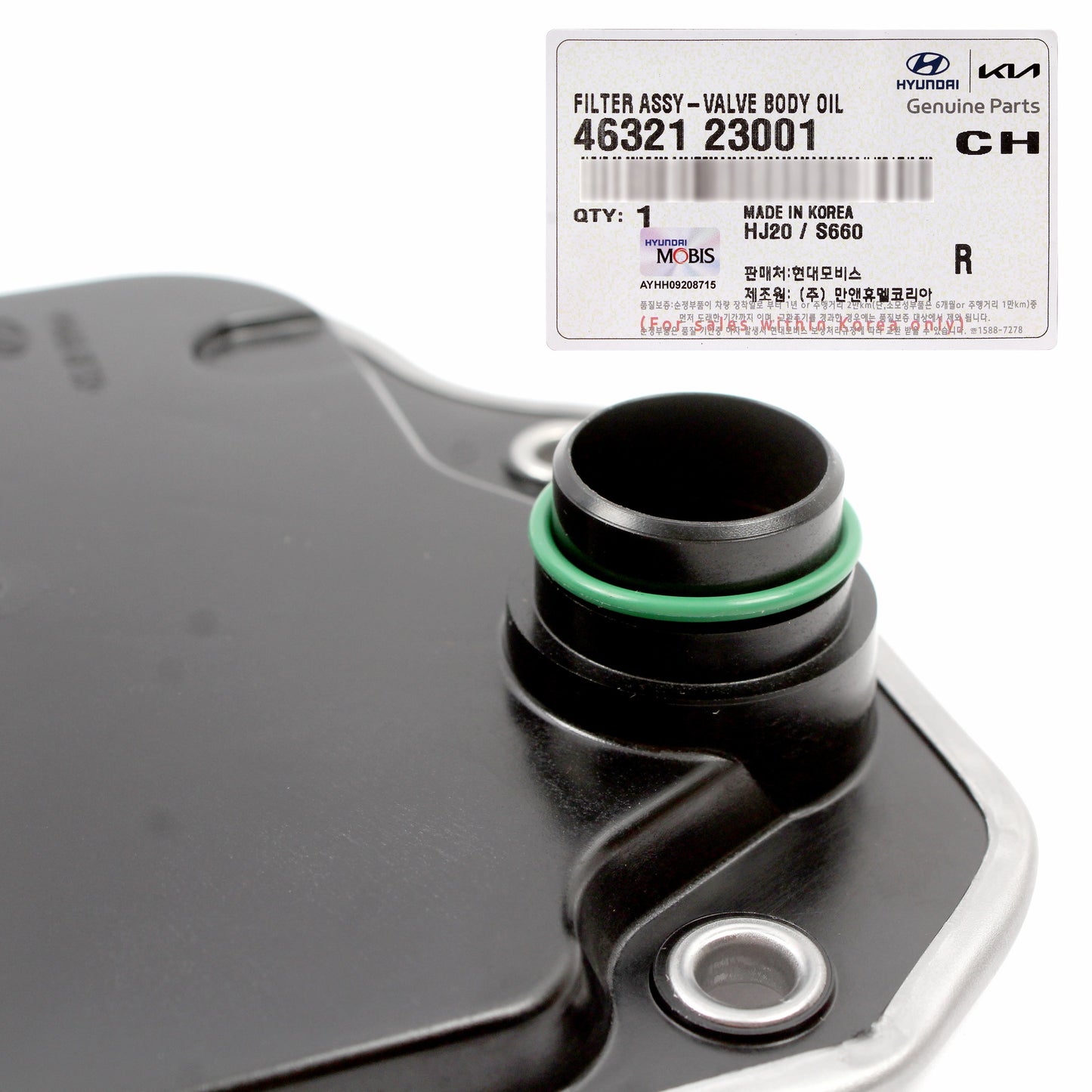 GENUINE Valve Body Filter for Elantra Forte / Koup Soul Spectra 4632123001