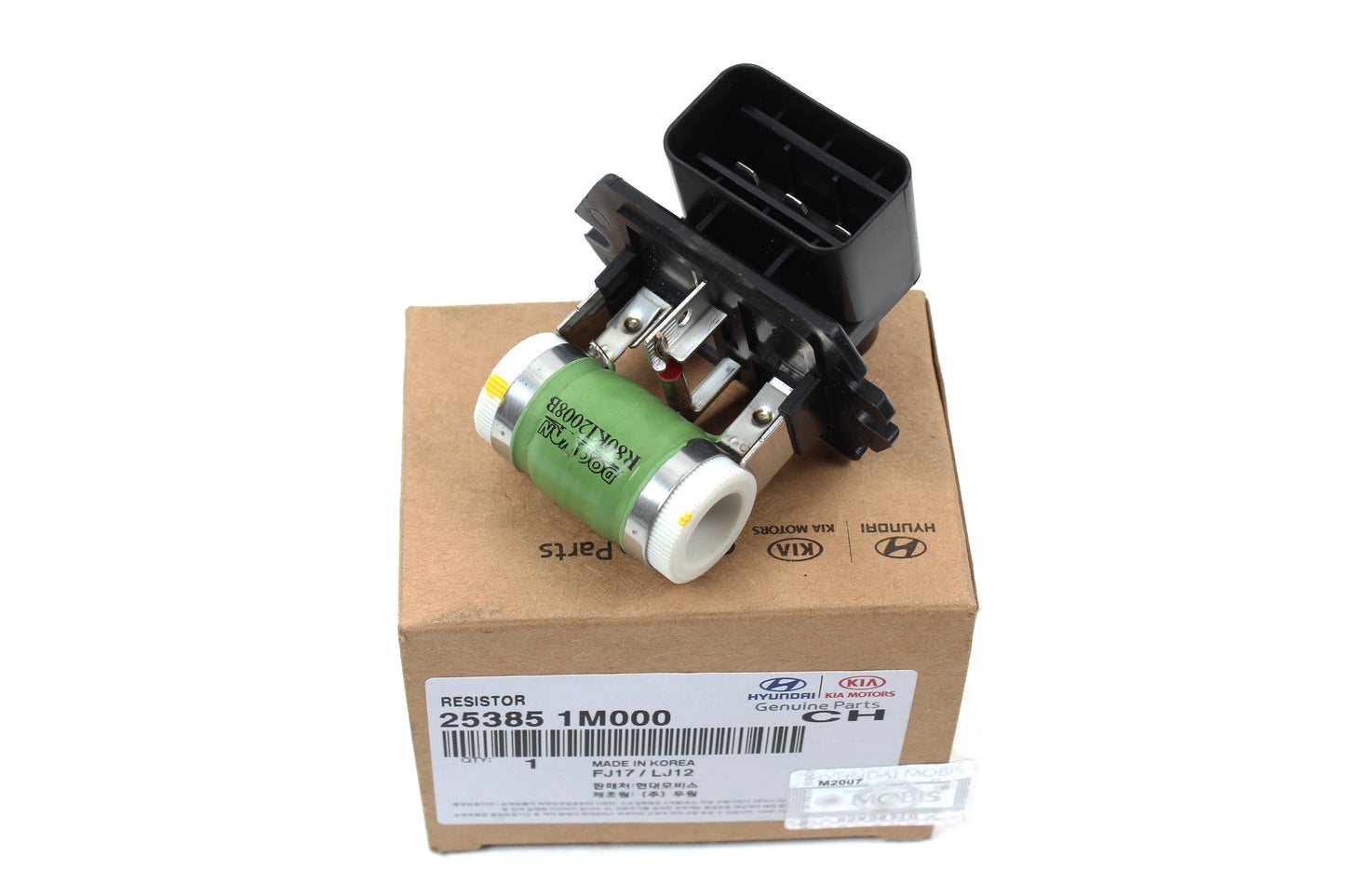 GENUINE Cooling Fan Resistor for 09-13 Kia Borrego Forte Forte5 253851M000