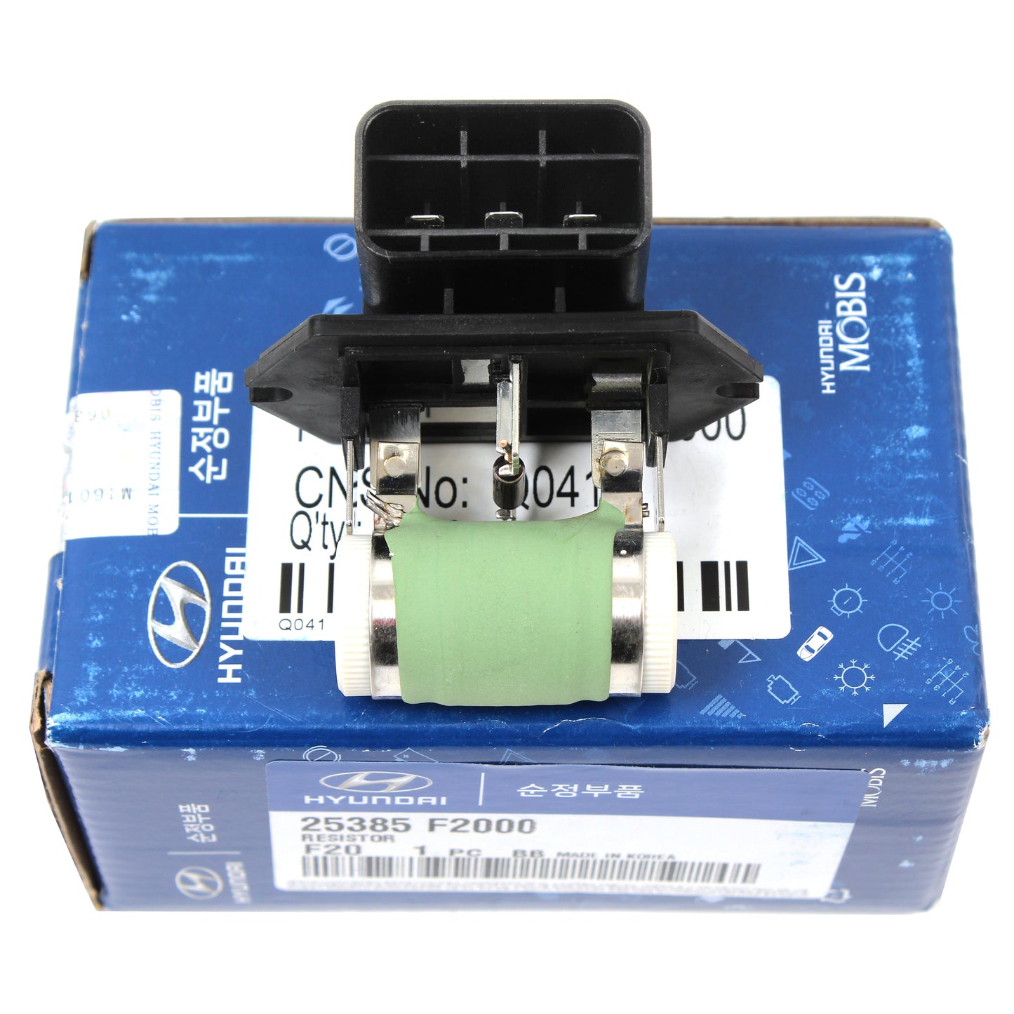 GENUINE Cooling Fan Resistor for 17-20 Hyundai Elantra GT 2.0L 25385F2000
