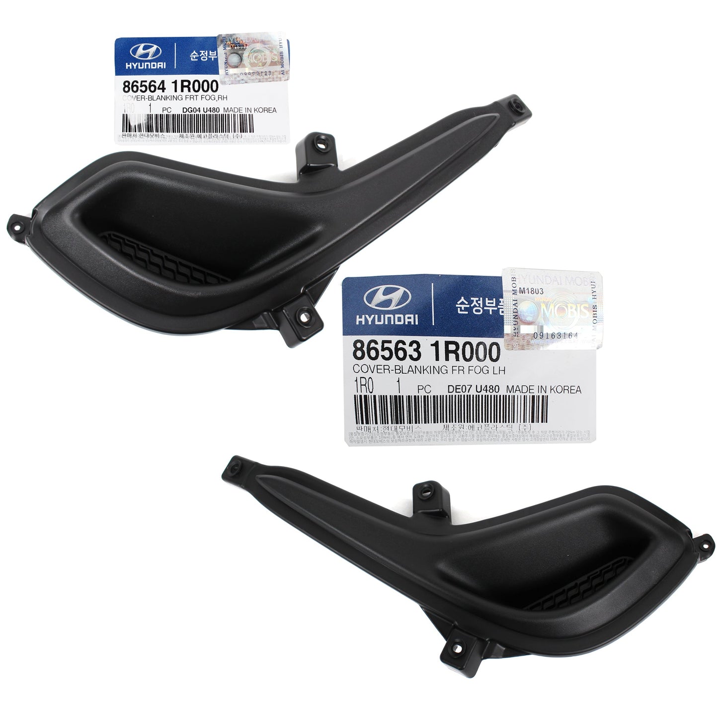 GENUINE Fog Light lamp Cover FRONT RIGHT for 12-17 Hyundai Accent 865641R000