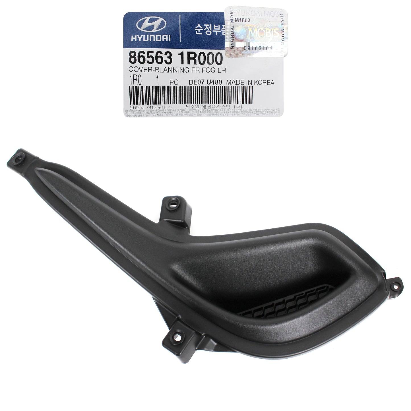 GENUINE Fog Light Cover FRONT LEFT for 2012-2017 Hyundai Accent OEM 865631R000