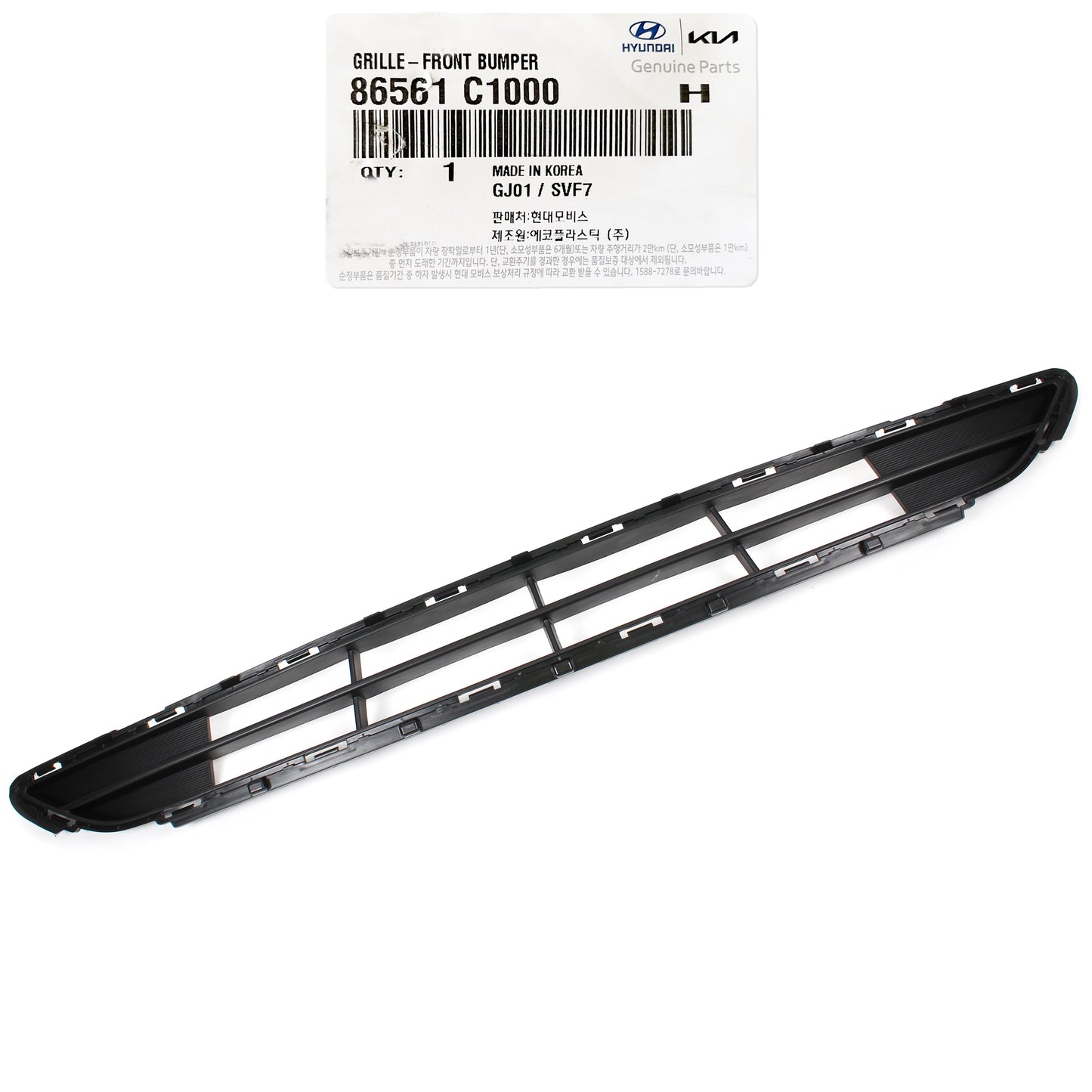 GENUINE Front Bumper Grille Lower for 2015-2017 Hyundai Sonata OEM 86561C1000