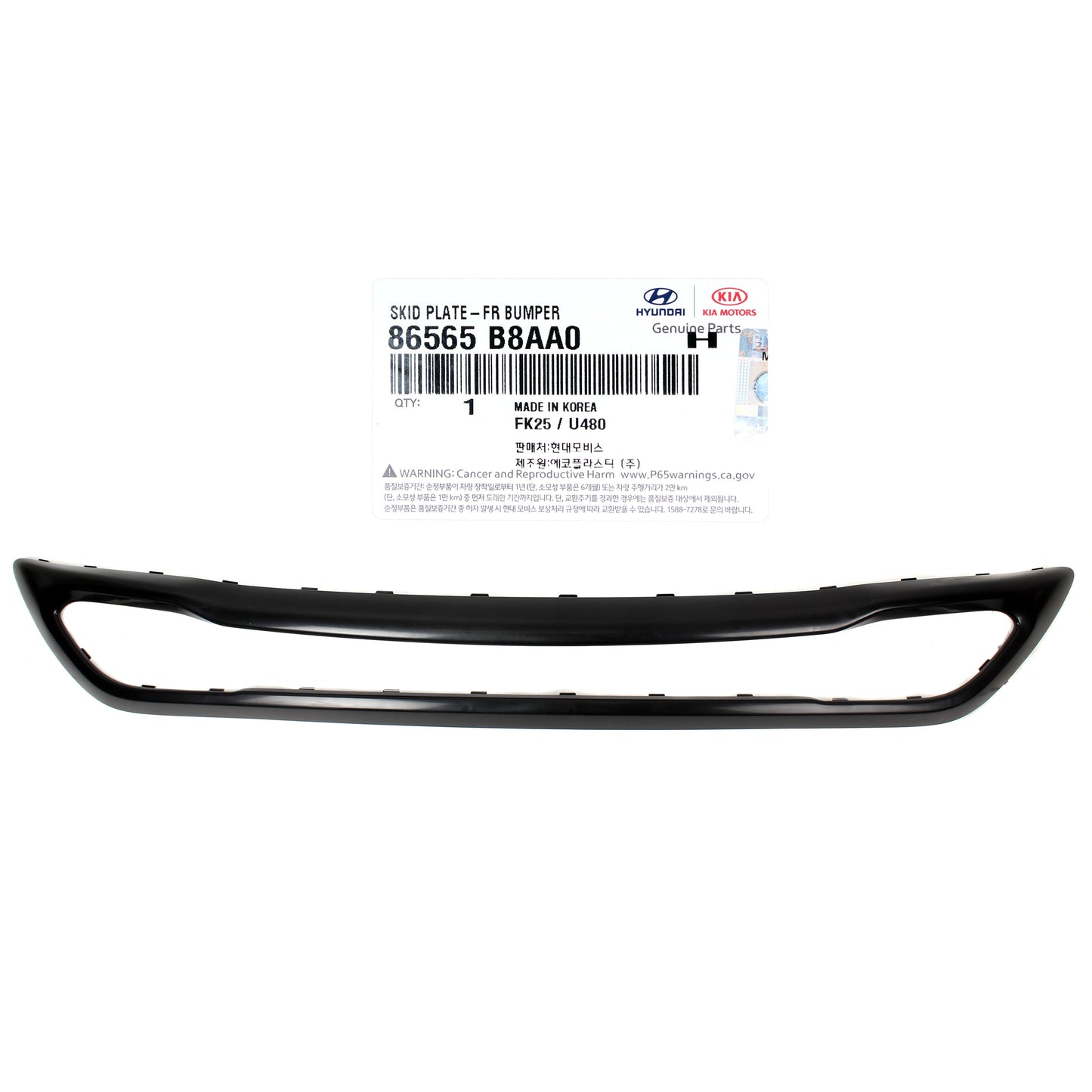 GENUINE Front Bumper Grille Lower for 2017-2019 Hyundai Santa Fe 86561B8AA0