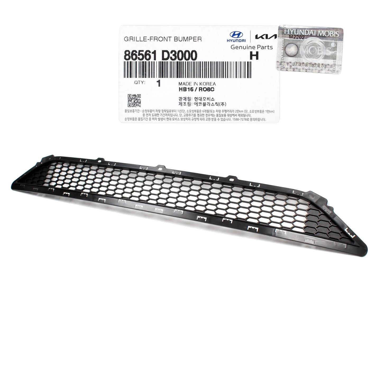 GENUINE FRONT BUMPER LOWER GRILLE for 2016-2018 Hyundai Tucson 86561D3000