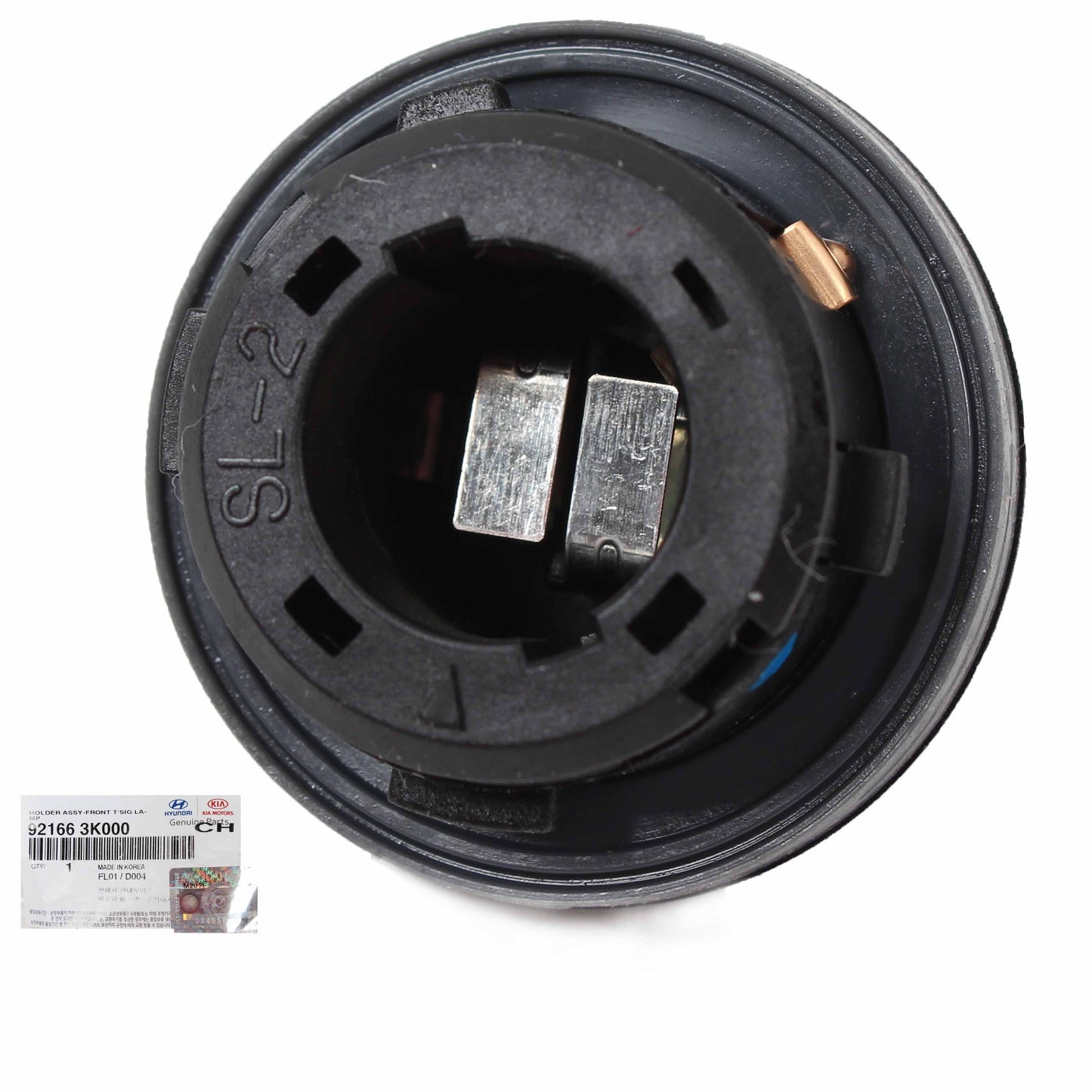 OEM Front Turn Signal lamp Bulb Holder Socket for 07-21 Hyundai Kia 921663K000