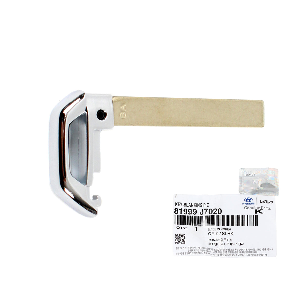 Genuine Uncut Blade Blank Smart Remote Key ⭐OEM⭐ Forte 19-23 Niro Hybrid 23-24