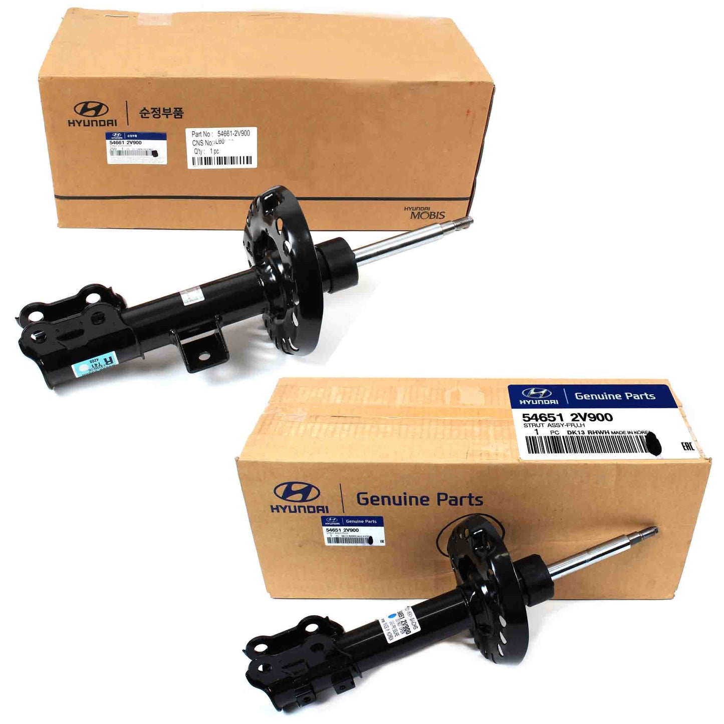 GENUINE Strut Shock FRONT PASSENGER for 12-17 Hyundai Veloster OEM 546612V900