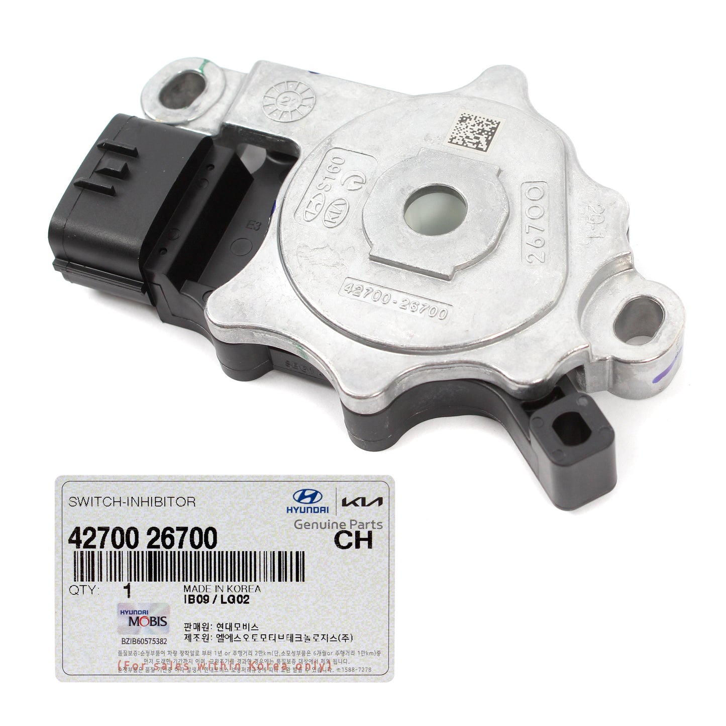 GENUINE Inhibitor Neutral Safety Switch for 11-21 Hyundai Kia 4270026700