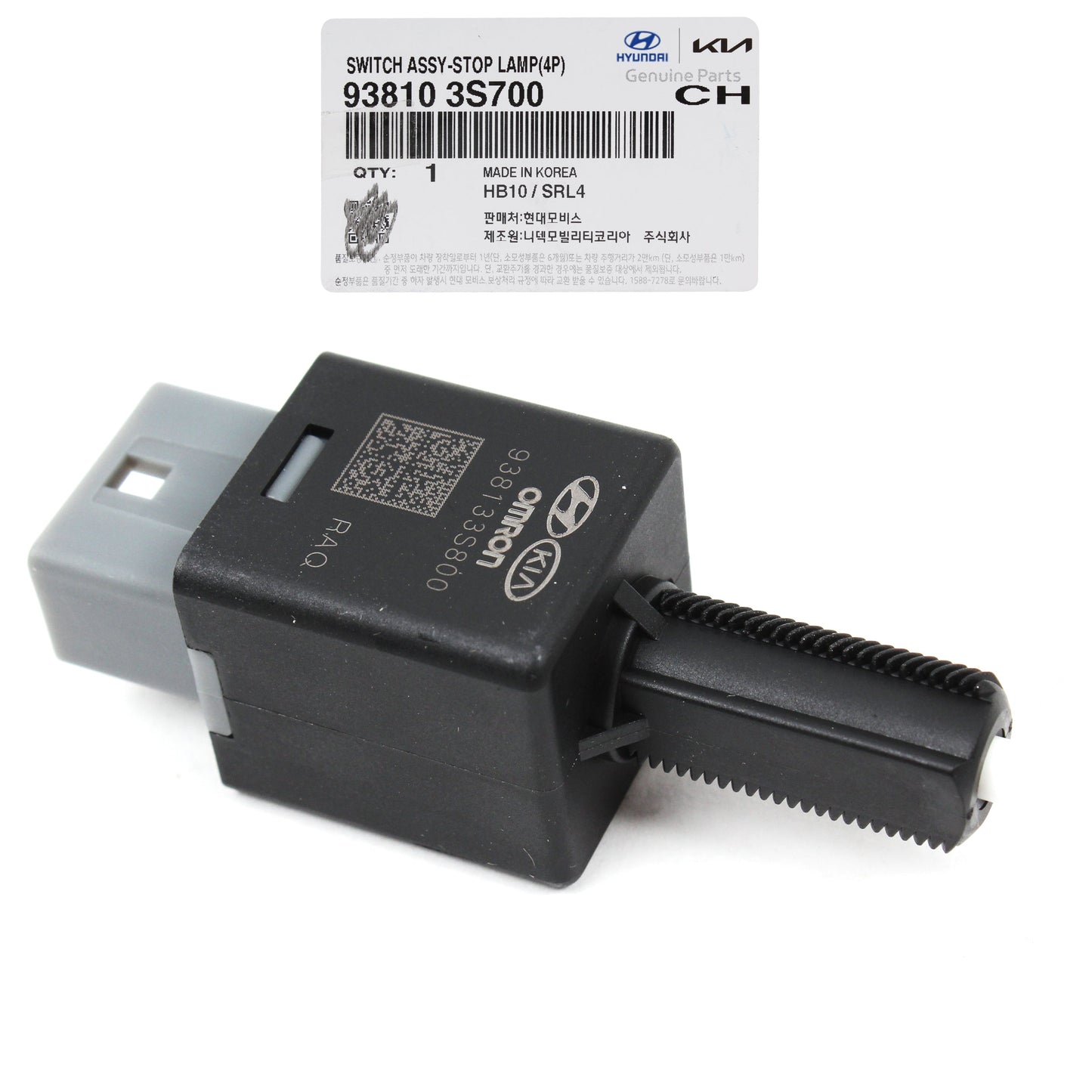 GENUINE Brake Stop Lamp Switch for 2013-2020 Hyundai Kia 938103S700