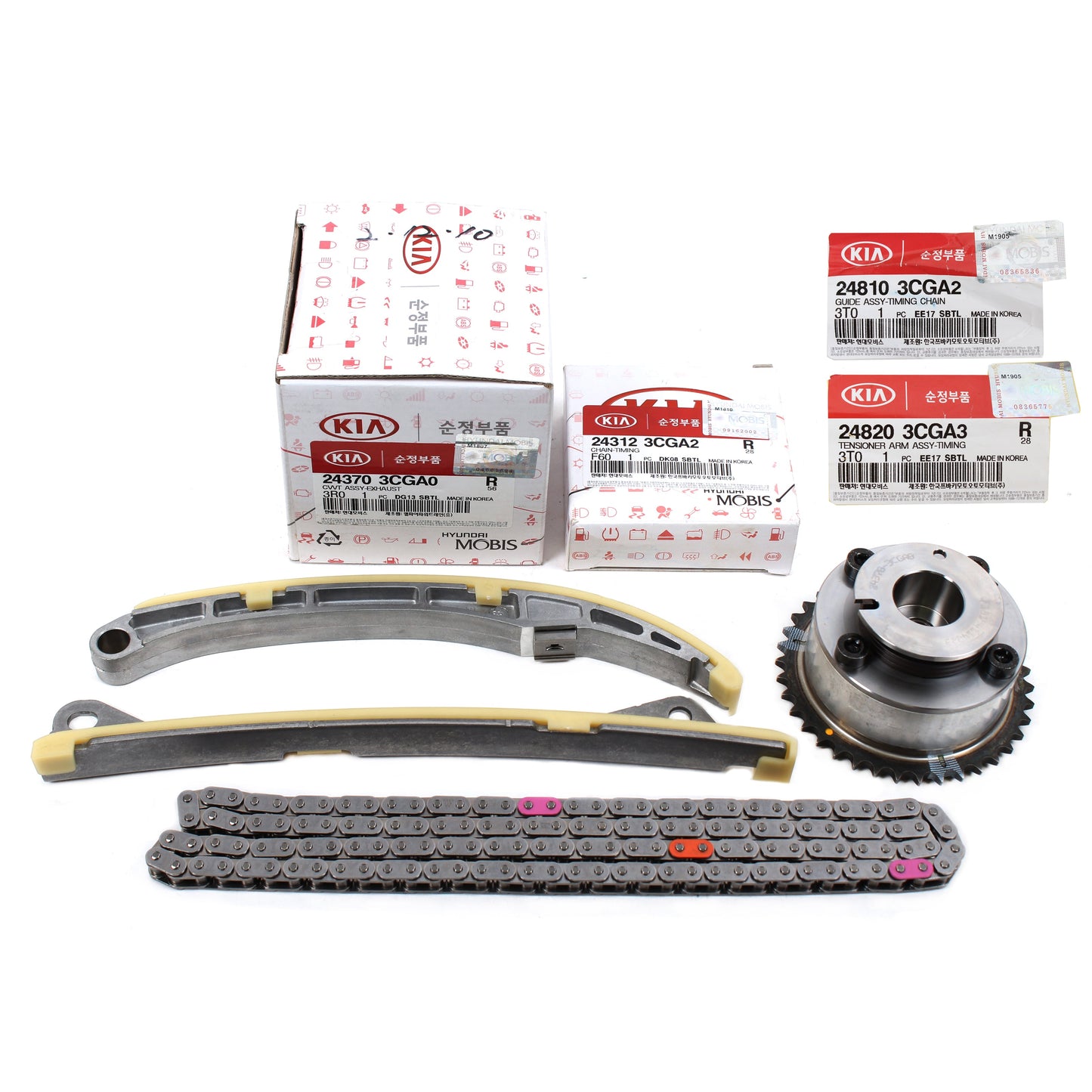 GENUINE Timing Chain for 12-19 Genesis G70 Azera Genesis Santa Fe V6 243123CGA2