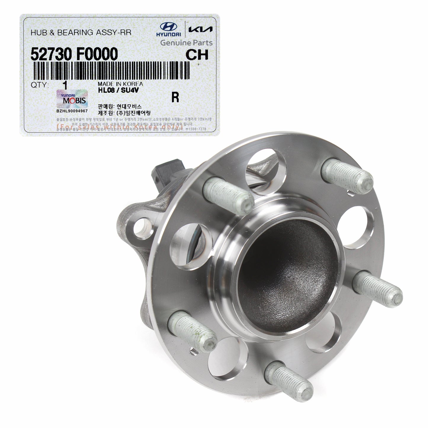 GENUINE REAR Wheel Hub & Bearing for 17-21 Elantra GT Ioniq Forte 52730F0000