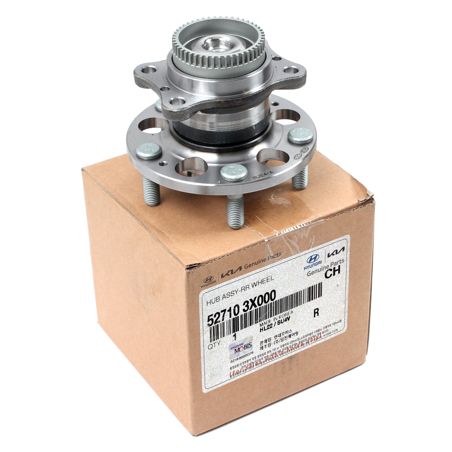 GENUINE Rear Wheel Hub & Bearing for 11-18 Elantra Veloster Forte 527103X000
